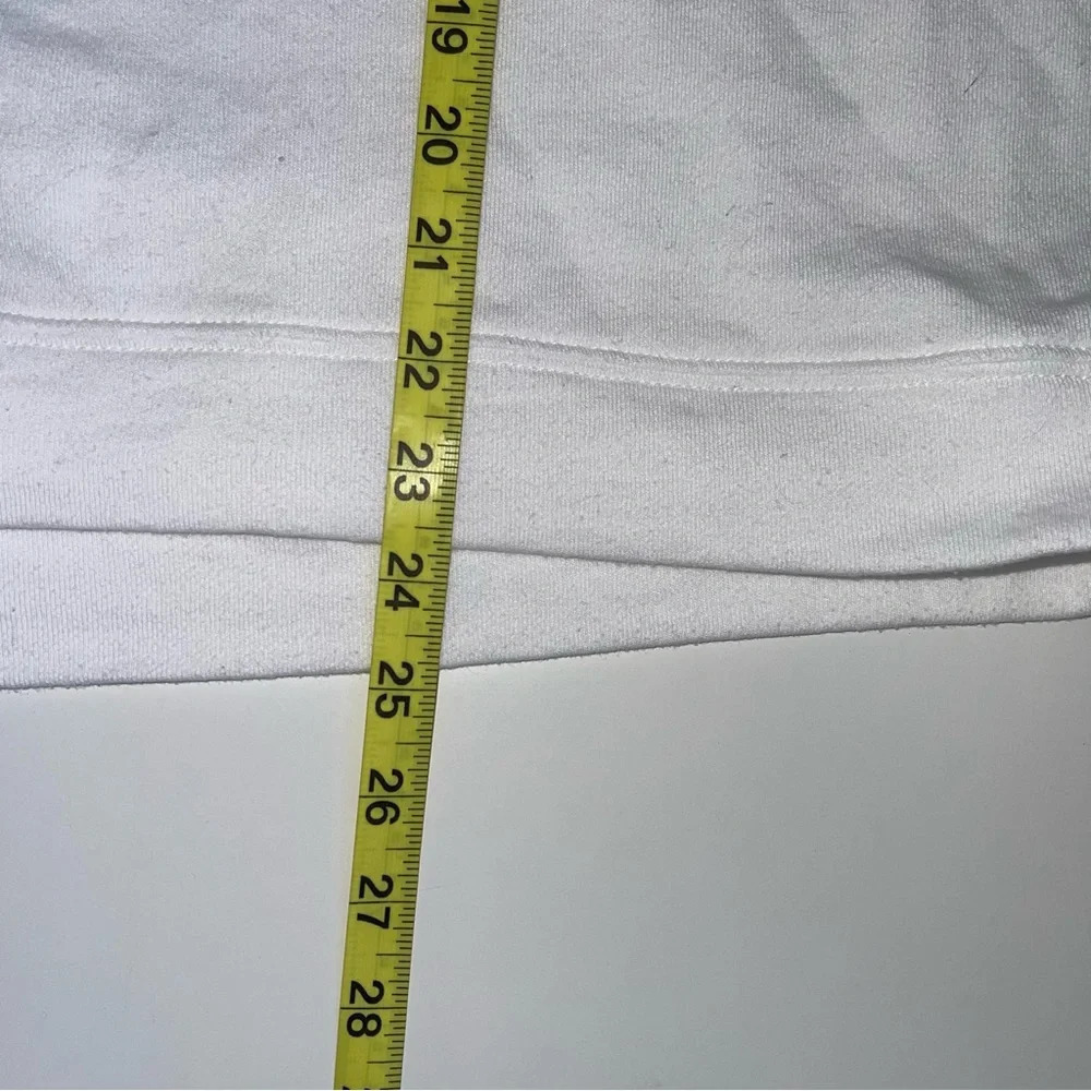 Fabletics Never Settle White Pullover Graphic Swe… - image 9